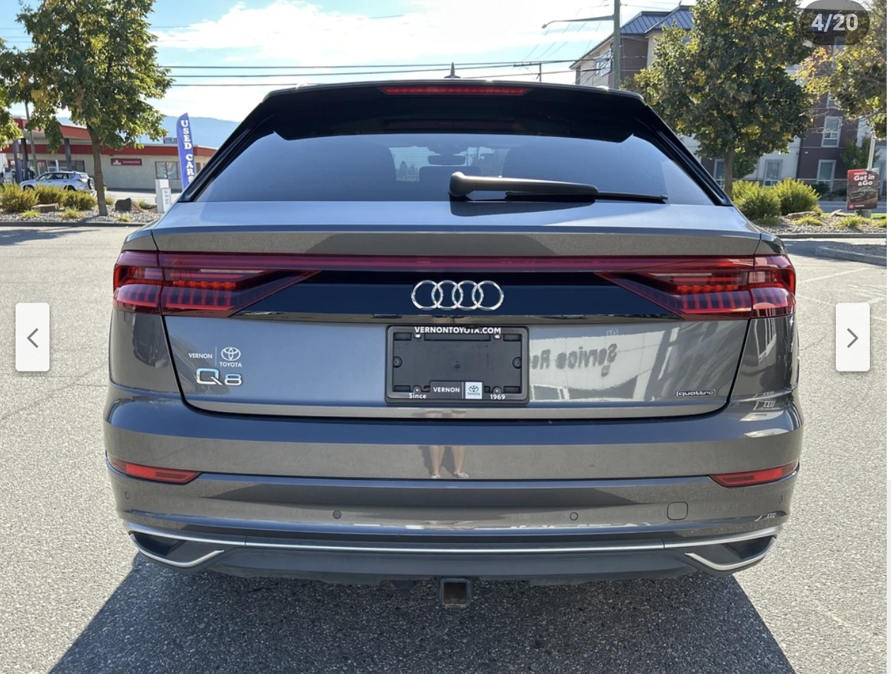 Audi Q8 3.0T* S* LINE* MATRIX* ОБДУХВАНЕ* ДИСТРОНИК* 360КА - изображение 7