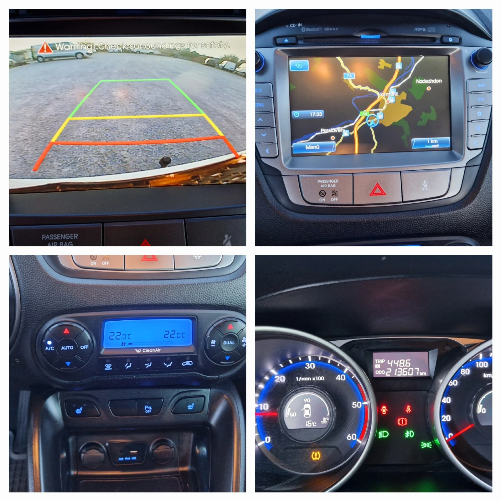 Hyundai IX35 2.0 CRDI EU-5 феислифт 4х4, снимка 15 - Автомобили и джипове - 54798797