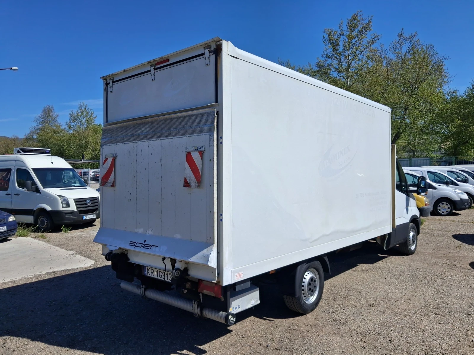 Iveco Daily 35-150, кат.В, падащ борд, 4.40м, ТОП, снимка 6 - Бусове и автобуси - 54327199