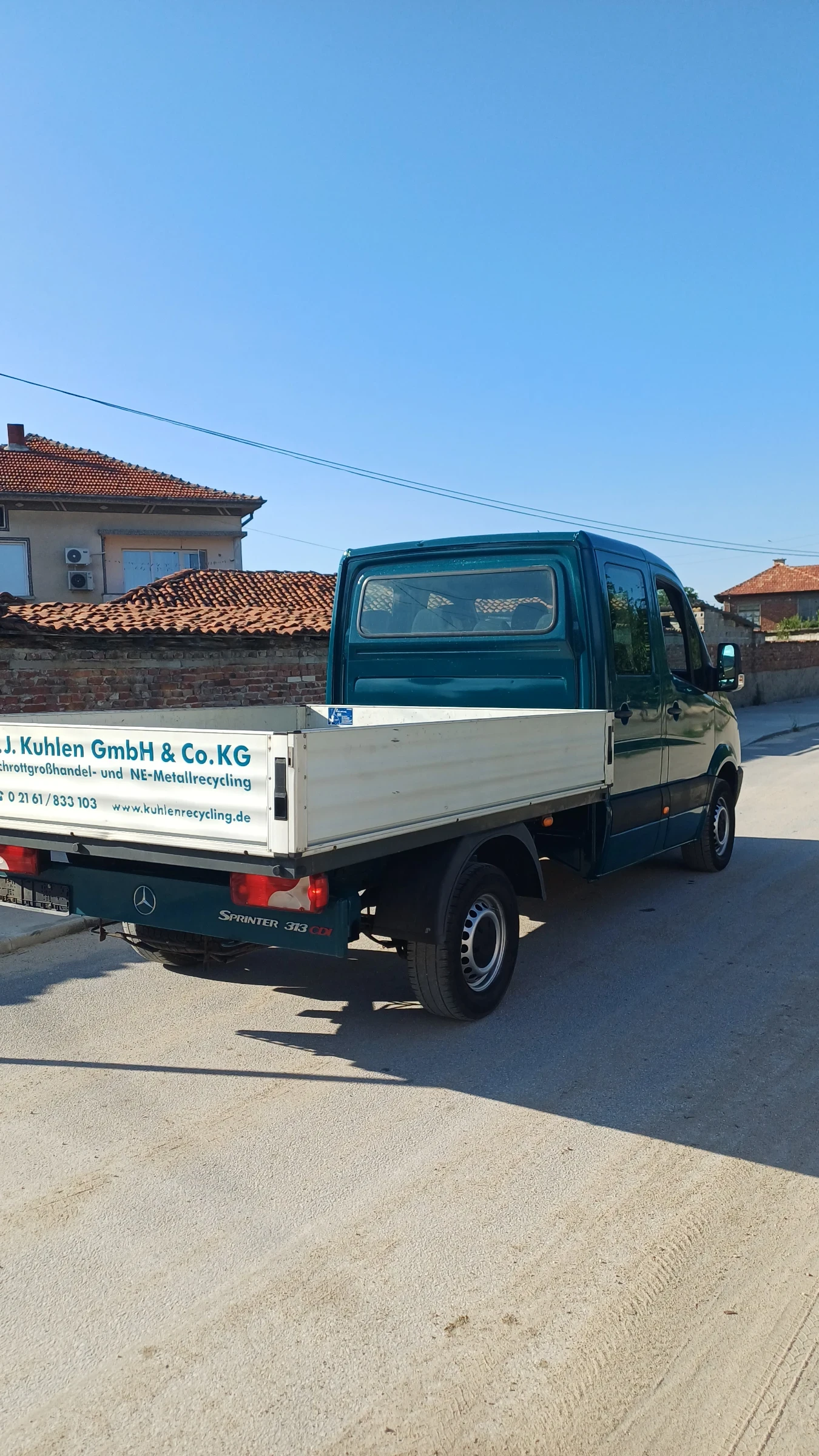 Mercedes-Benz Sprinter 313 Клима !!! Уникат!!!, снимка 3 - Бусове и автобуси - 55449629