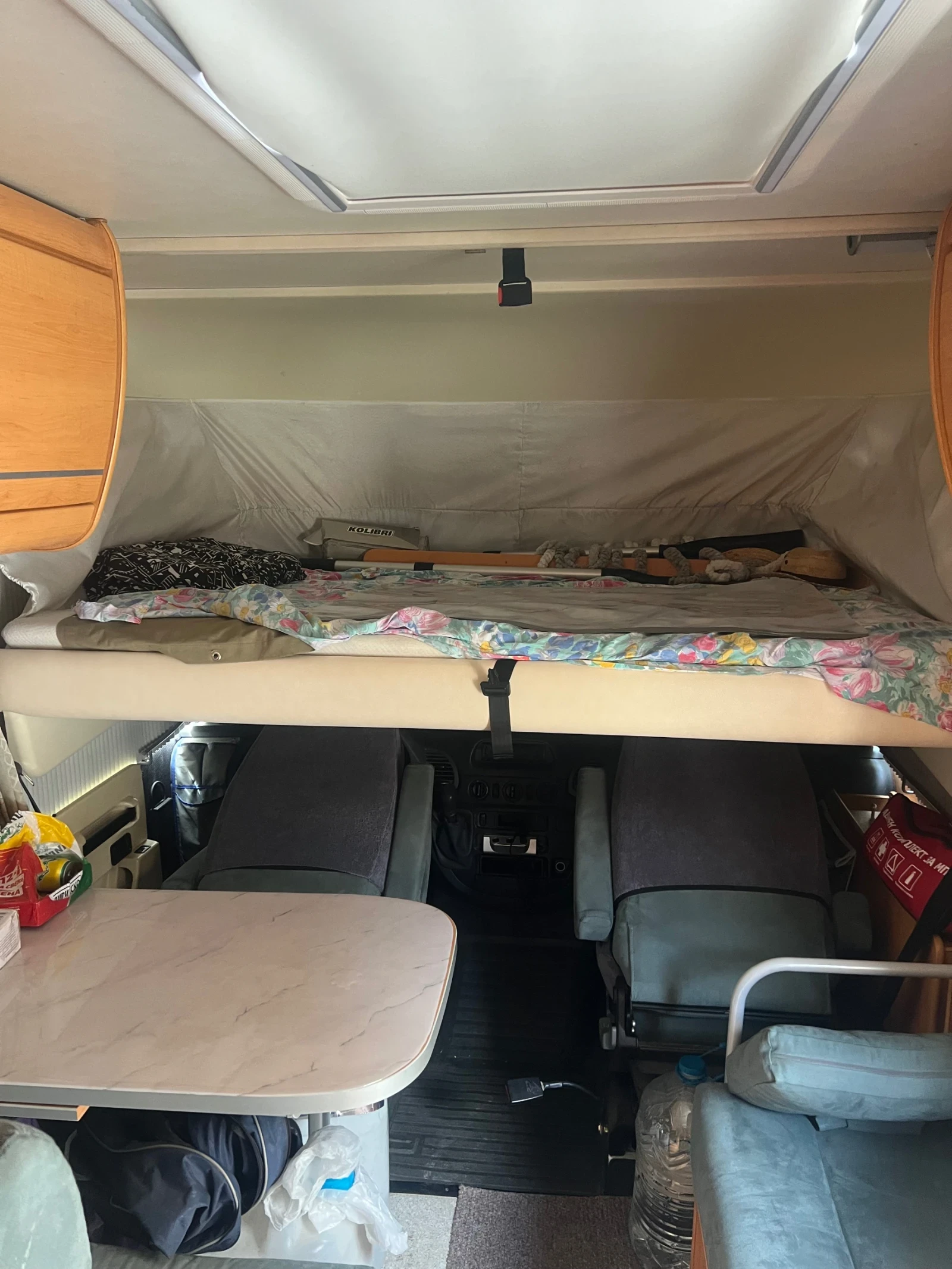 Кемпер HYMER / ERIBA Mercedec BCM 655, снимка 9 - Каравани и кемпери - 54742564