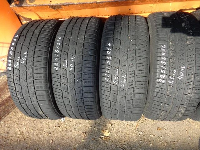 Гуми Зимни 225/55R16, снимка 2 - Гуми и джанти - 12485075