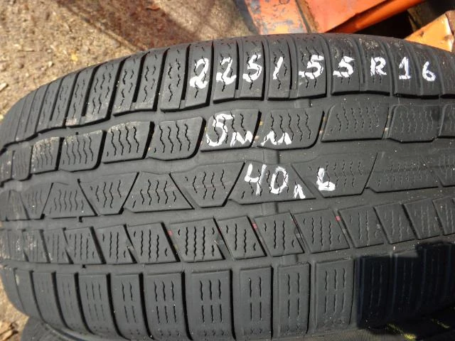 Гуми Зимни 225/55R16, снимка 3 - Гуми и джанти - 12485075