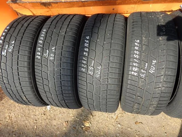 Гуми Зимни 225/55R16, снимка 7 - Гуми и джанти - 12485075