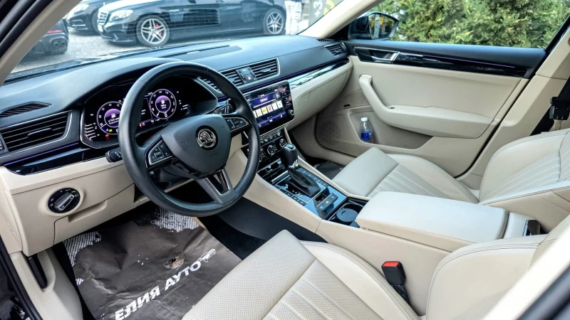 Skoda Superb 2.0TDI LAURIN&KLEMENT EDITION 50ХИЛ КМ ЛИЗИНГ 100%, снимка 13 - Автомобили и джипове - 52080184