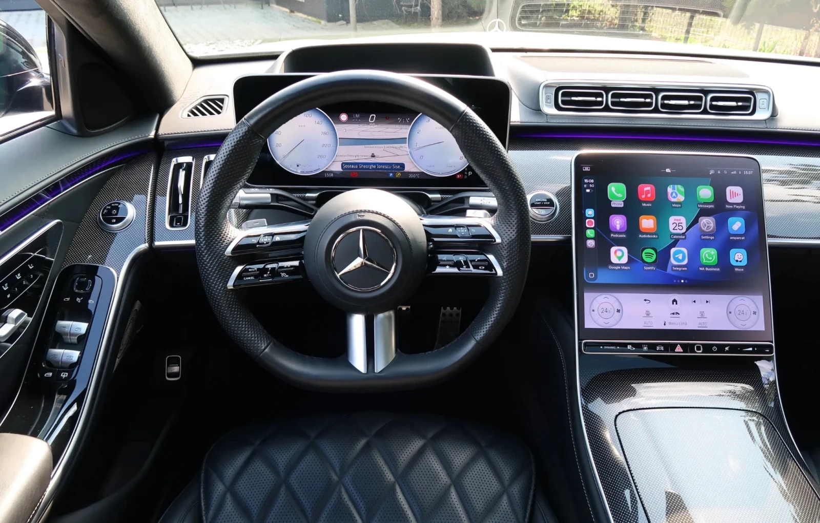 Mercedes-Benz S 580 Long 4Matic AMG-Line, снимка 14 - Автомобили и джипове - 54004229