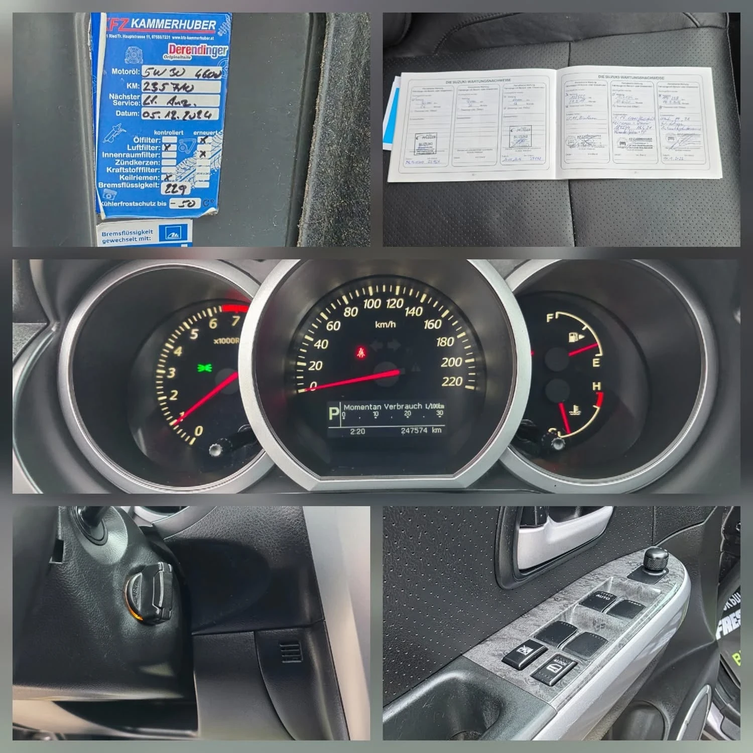 Suzuki Grand vitara 2.4i 170K.C. / АВТОМАТ / НАВИ / КОЖА / КСЕНОН / - изображение 10