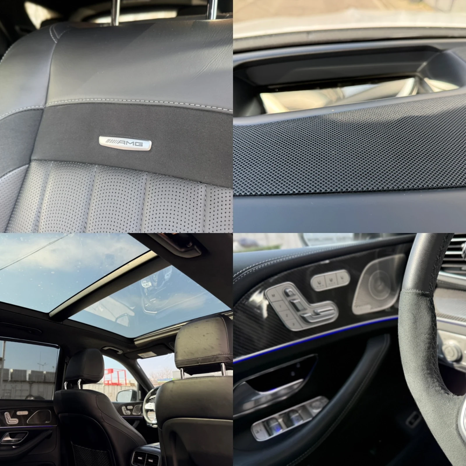 Mercedes-Benz GLE 63 S AMG 63S AMG+ V8 BiTurbo+ Панорама+ Подгрев+ Обдухване, снимка 14 - Автомобили и джипове - 53864909