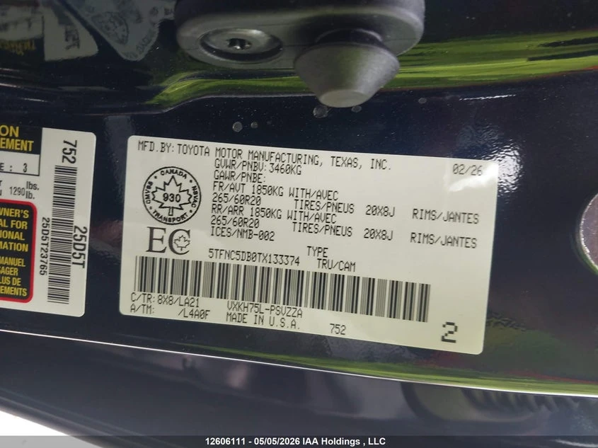 Toyota Tundra CREWMAX PLATINUM, снимка 9 - Автомобили и джипове - 54732818
