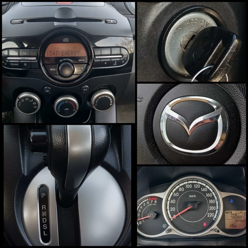 Mazda 2 АВТОМАТИК, снимка 11 - Автомобили и джипове - 44530842