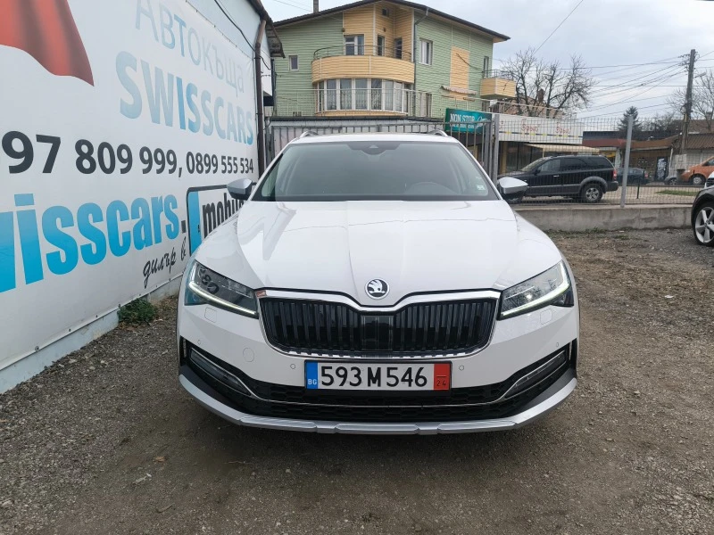 Skoda Superb Scout 2.0ТSI 280 4x4 Швейцария CANTON, снимка 2 - Автомобили и джипове - 44560314