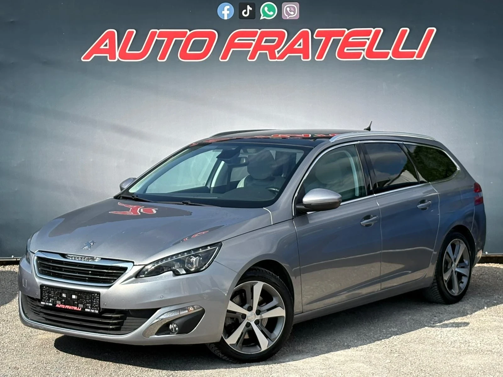 Peugeot 308 2.0HDI FULL* ПАНО* КОЖА* KEYLESS* DENON* ЛИЗИНГ* Б - изображение 3