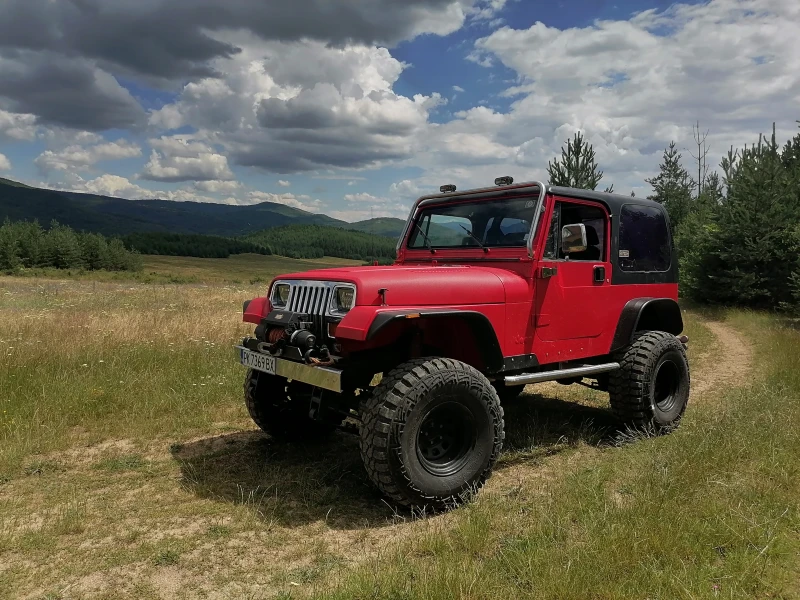 Jeep Wrangler YJ 4.0, снимка 1 - Автомобили и джипове - 47600053