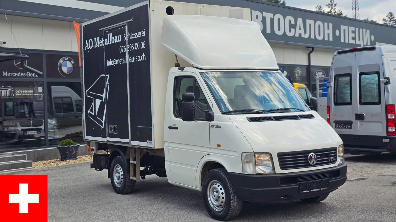 VW Lt 35 2.5TDi 109HP 5SP CH-СОБСТВЕН ХОД-ИСТОРИЯ-ЛИЗИНГ