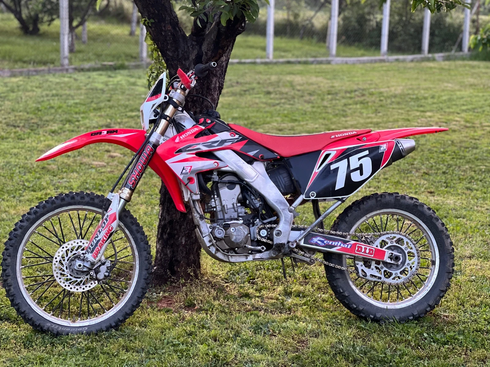 Honda 250 HM Регистриран А2, снимка 10 - Мотоциклети и мототехника - 56268663