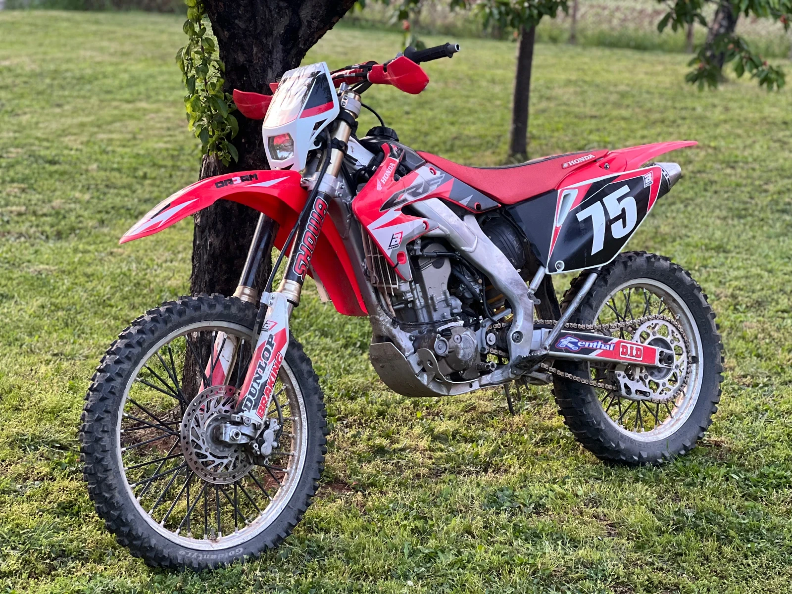 Honda 250 HM Регистриран А2, снимка 9 - Мотоциклети и мототехника - 56268663