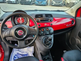 Fiat 500 1.2 БЕНЗИН ЕВРО 6b КЛИМАТРОНИК ! ! КАБРИО, снимка 15