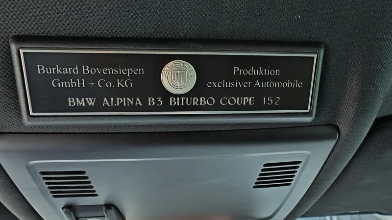 Alpina B3 Biturbo, снимка 8 - Автомобили и джипове - 46896889