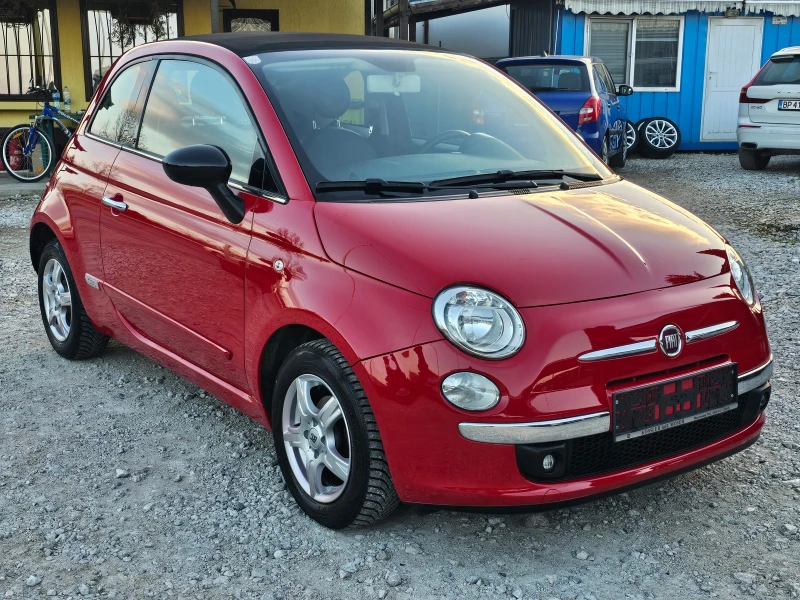 Fiat 500 1.2 БЕНЗИН ЕВРО 6b КЛИМАТРОНИК ! ! КАБРИО, снимка 7 - Автомобили и джипове - 48793868