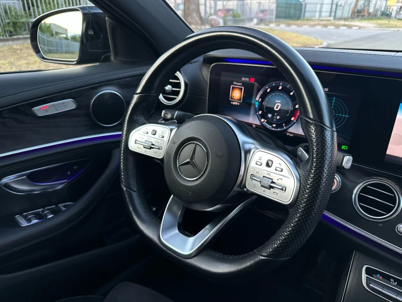 Mercedes-Benz E 220 d AMG PREMIUM 2020г. ПАНОРАМА* 360-КАМ СЕРВ.ИСТОРИ, снимка 12 - Автомобили и джипове - 51261265