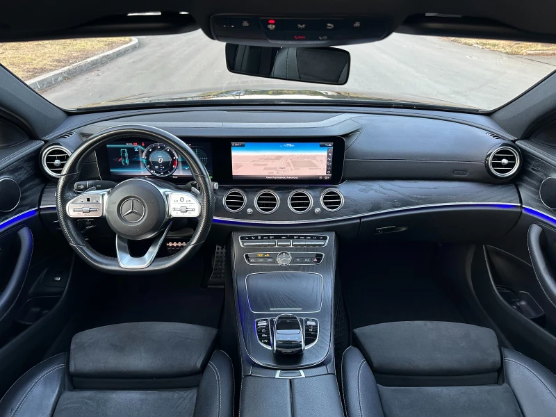 Mercedes-Benz E 220 d AMG PREMIUM 2020г. ПАНОРАМА* 360-КАМ СЕРВ.ИСТОРИ, снимка 9 - Автомобили и джипове - 51261265
