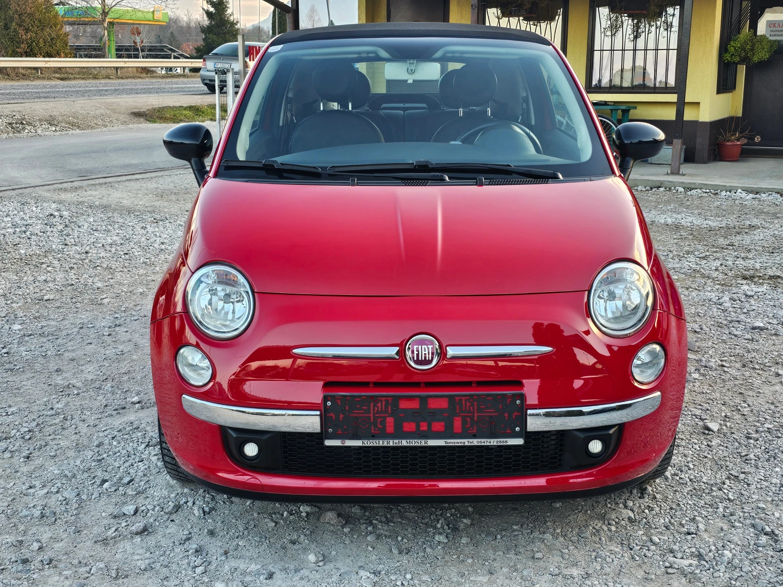 Fiat 500 1.2 БЕНЗИН ЕВРО 6b КЛИМАТРОНИК ! ! КАБРИО - изображение 8