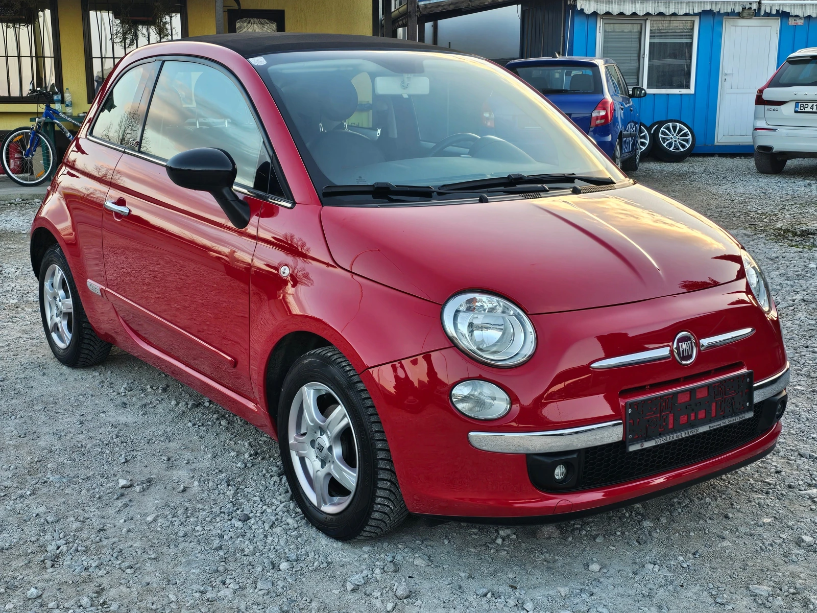 Fiat 500 1.2 БЕНЗИН ЕВРО 6b КЛИМАТРОНИК ! ! КАБРИО - изображение 7