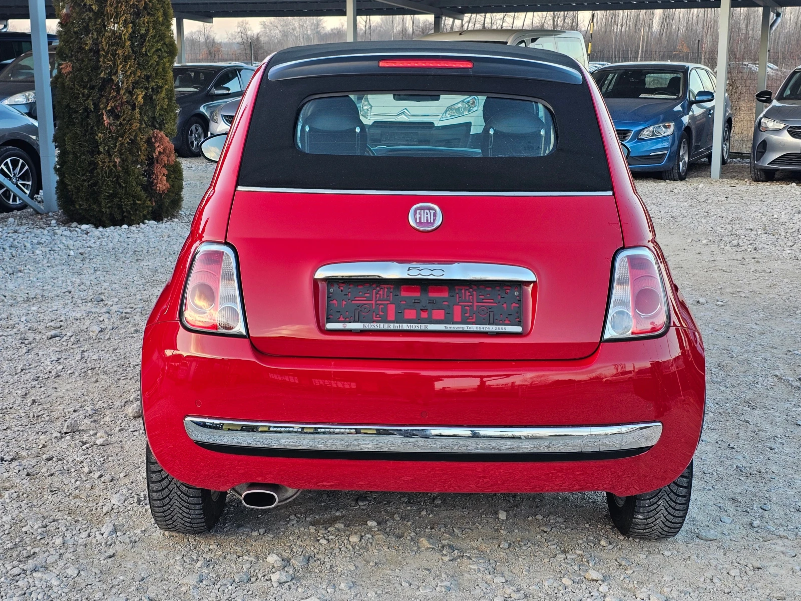 Fiat 500 1.2 БЕНЗИН ЕВРО 6b КЛИМАТРОНИК ! ! КАБРИО - изображение 4