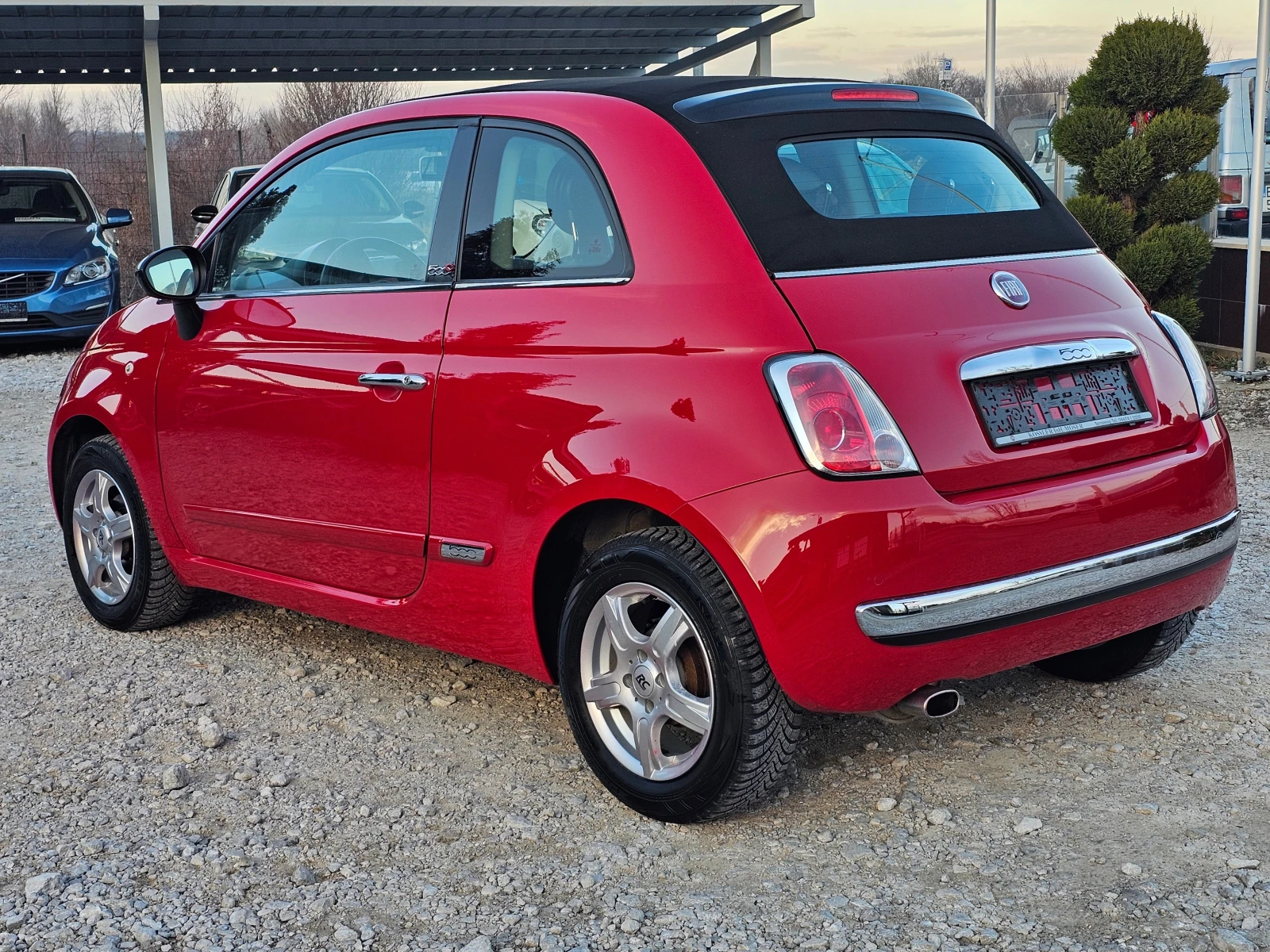 Fiat 500 1.2 БЕНЗИН ЕВРО 6b КЛИМАТРОНИК ! ! КАБРИО - изображение 3