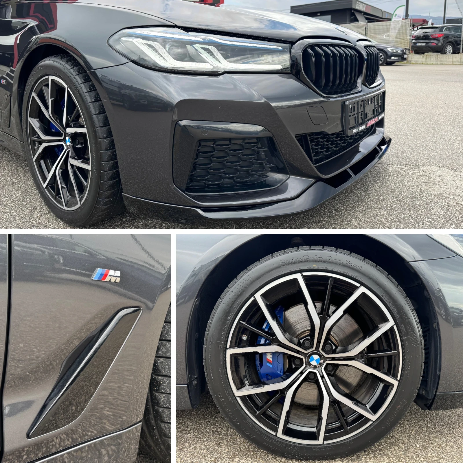 BMW 540 D-M SPORT-LASER-KEYLESS-ACTIVE STEERING-КАМЕРИ-ТОП - изображение 8