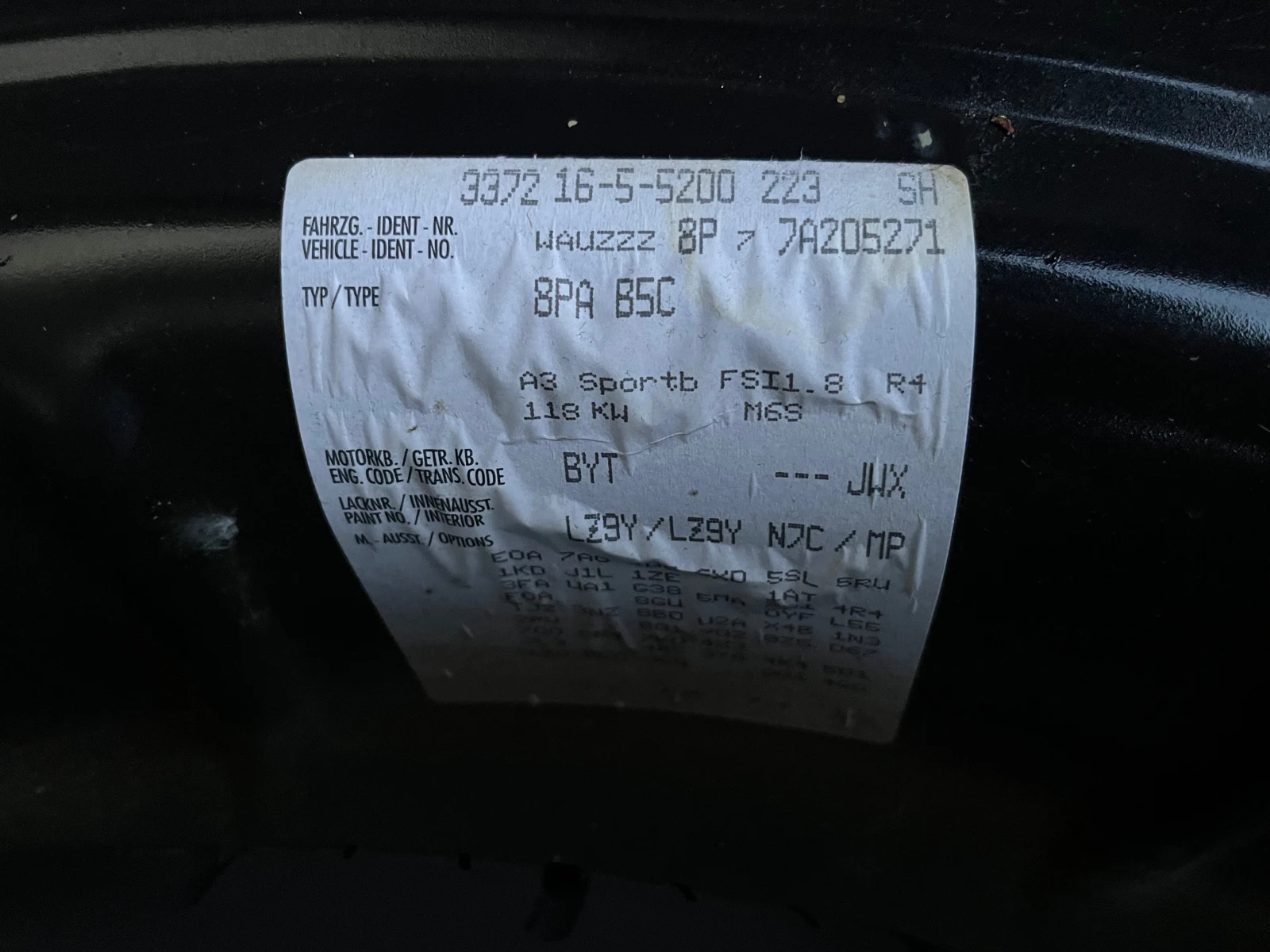 Audi A3 1.8TSI, снимка 12 - Автомобили и джипове - 53306276