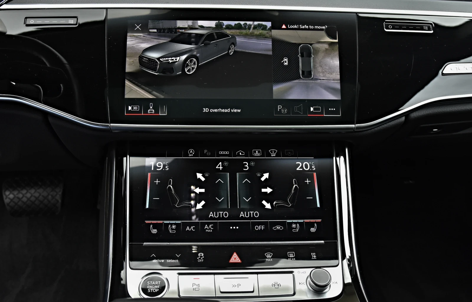 Audi A8 5.5 TFSI LONG FACELIFT* S-LINE* RS* DIGITAL OLED , снимка 11 - Автомобили и джипове - 54954877