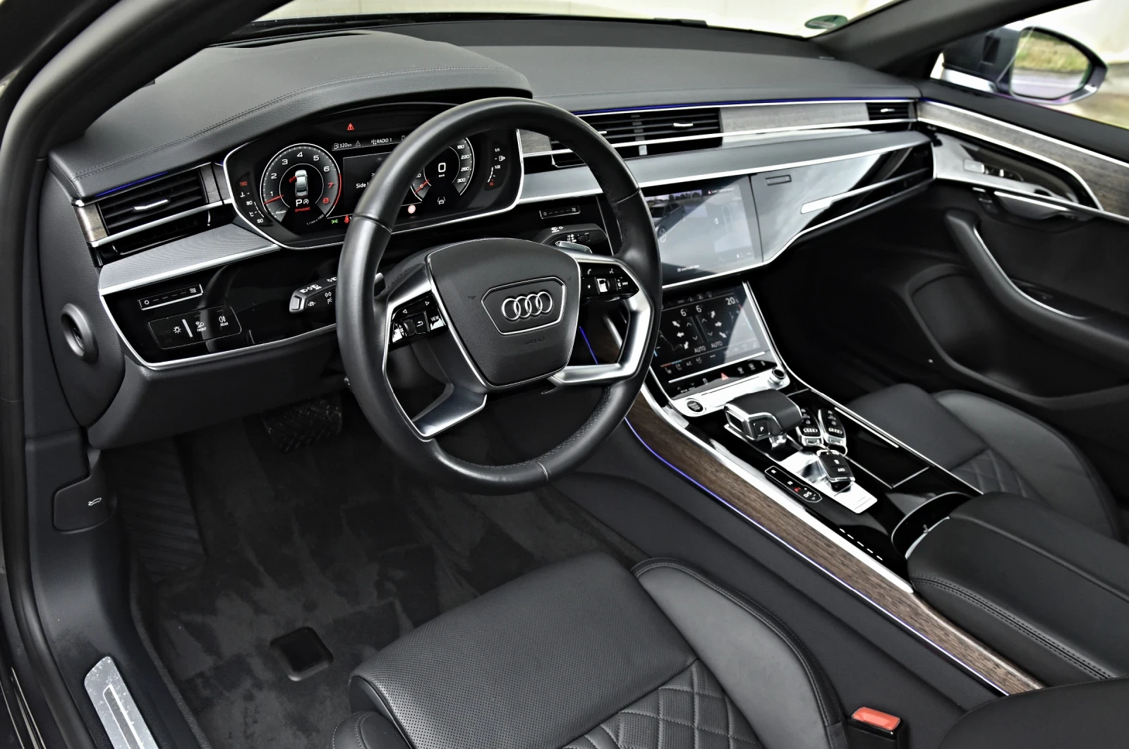 Audi A8 5.5 TFSI LONG FACELIFT* S-LINE* RS* DIGITAL OLED , снимка 9 - Автомобили и джипове - 54954877