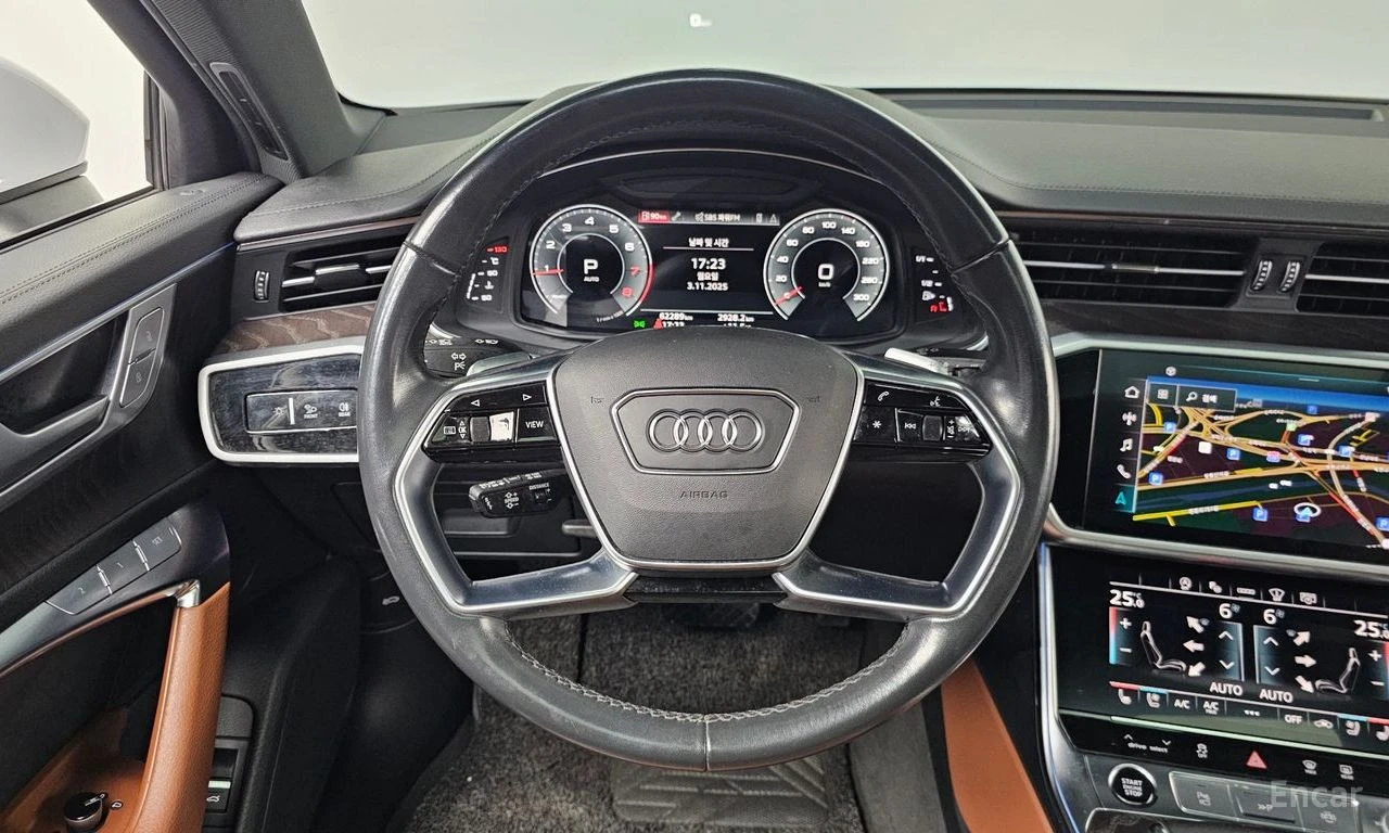 Audi A6 45TFSI* MATRIX* S* LINE* ОБДУХВАНЕ* ХЕДЪП* LANE* A, снимка 7 - Автомобили и джипове - 55339534