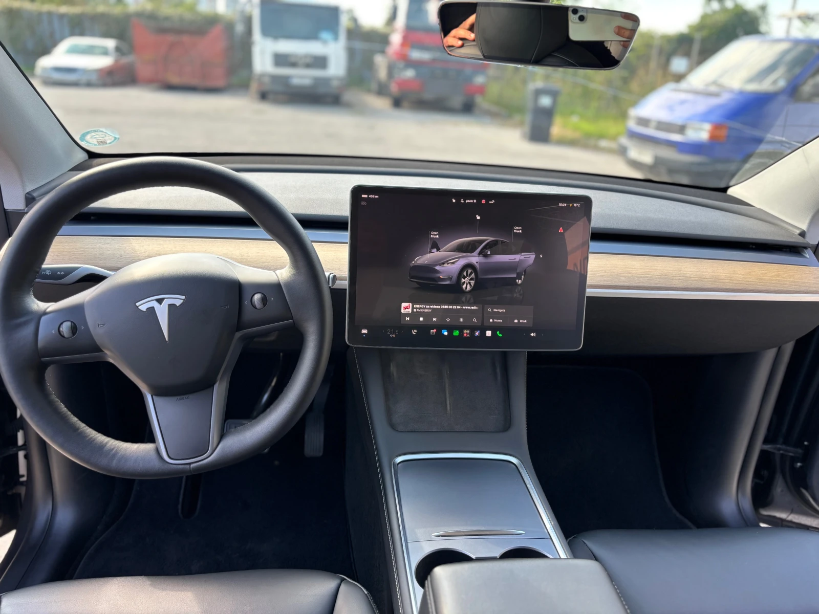 Tesla Model Y LR/4x4/Европа/В гарнция до 2030г., снимка 13 - Автомобили и джипове - 56111165