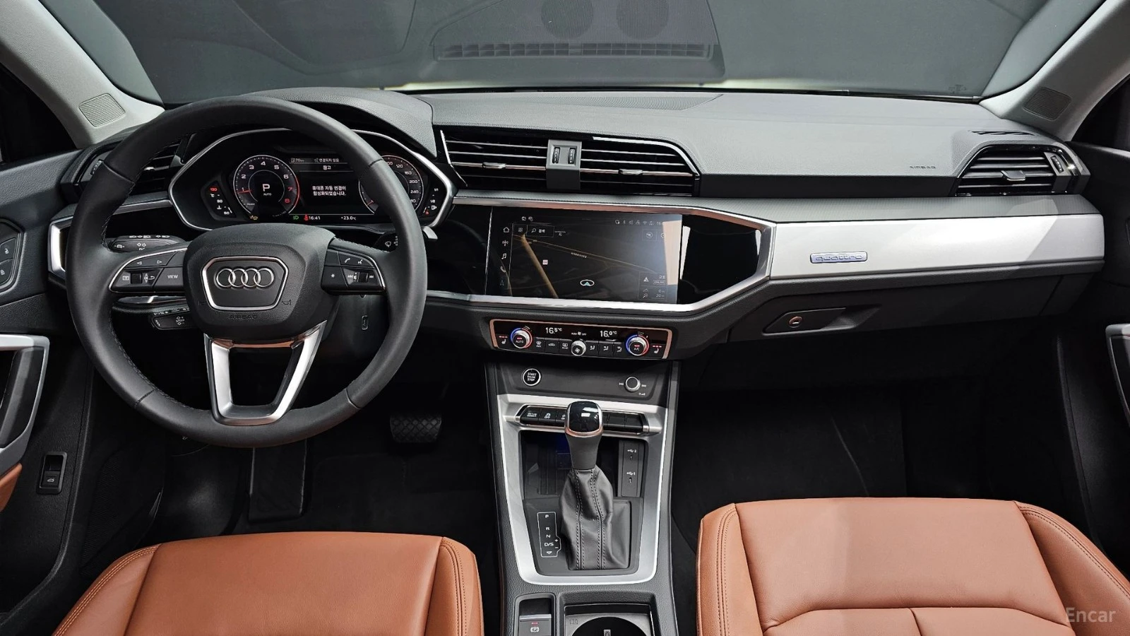 Audi Q3 40TFSI* QUATTRO* КОЖА* ПОДГРЕВ* ПАНО* КАМЕРА* LED*, снимка 6 - Автомобили и джипове - 55533039