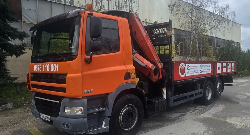 Daf CF кран 11м каросерия 7м, снимка 6 - Камиони - 52383240