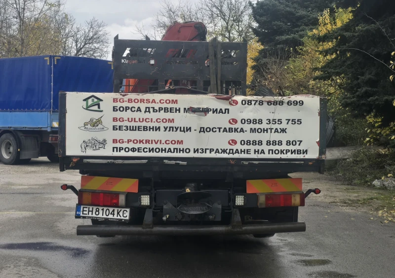 Daf CF кран 11м каросерия 7м, снимка 3 - Камиони - 52383240