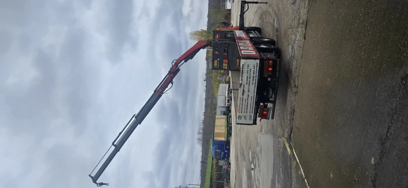 Daf CF кран 11м каросерия 7м, снимка 14 - Камиони - 52383240