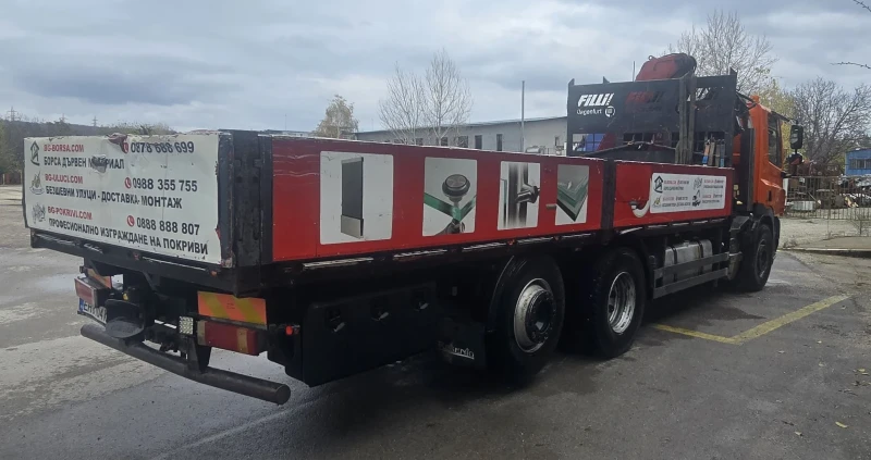 Daf CF кран 11м каросерия 7м, снимка 7 - Камиони - 52383240