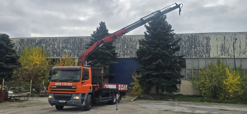 Daf CF кран 11м каросерия 7м, снимка 11 - Камиони - 52383240
