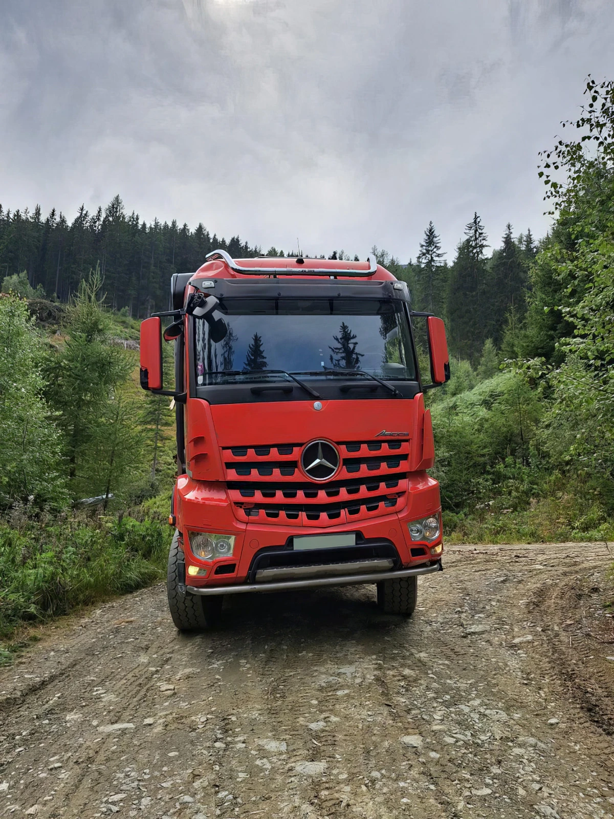 Mercedes-Benz Actros 6x6, На Ресиори, Внос, ,  - изображение 3