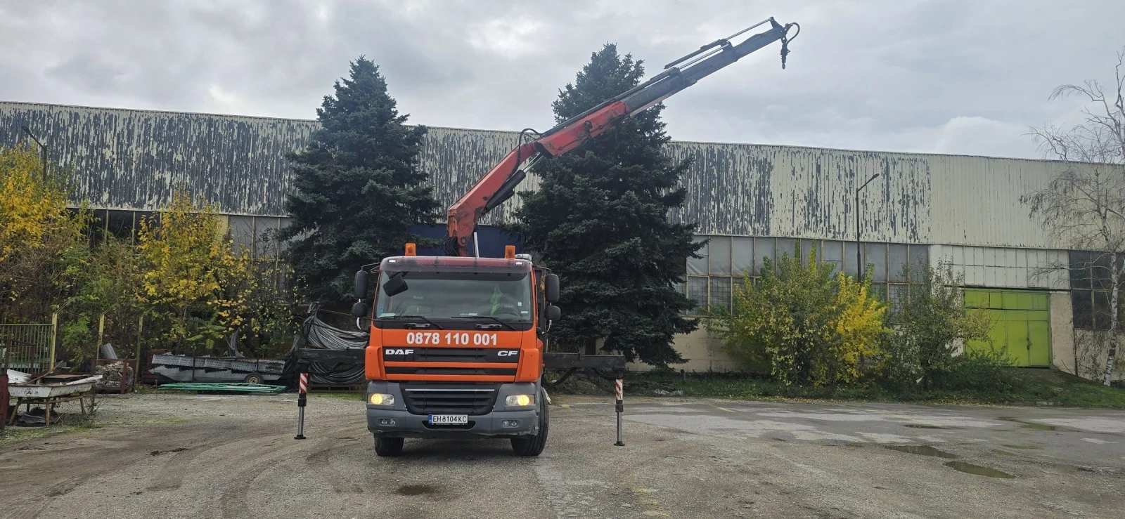 Daf CF кран 11м каросерия 7м - изображение 5