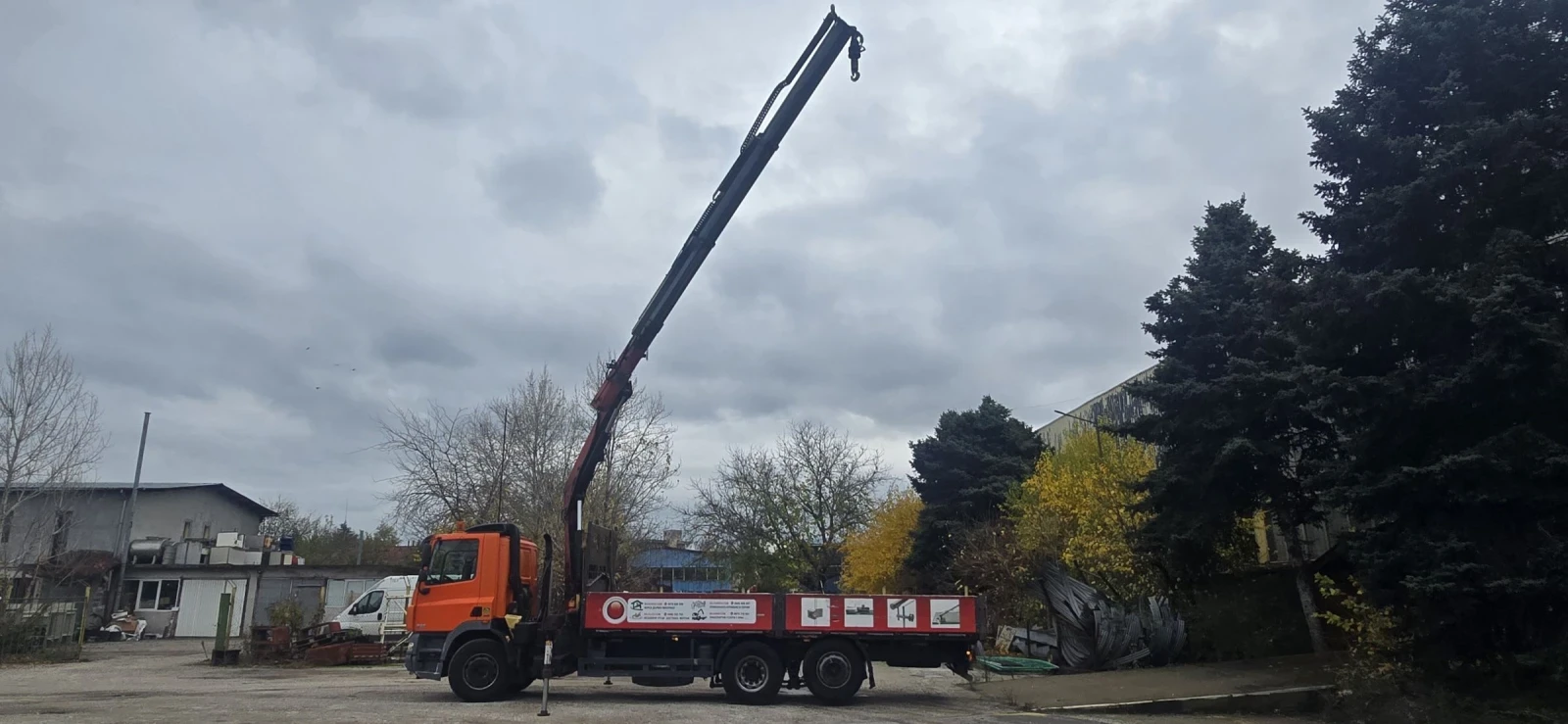 Daf CF кран 11м каросерия 7м - изображение 10