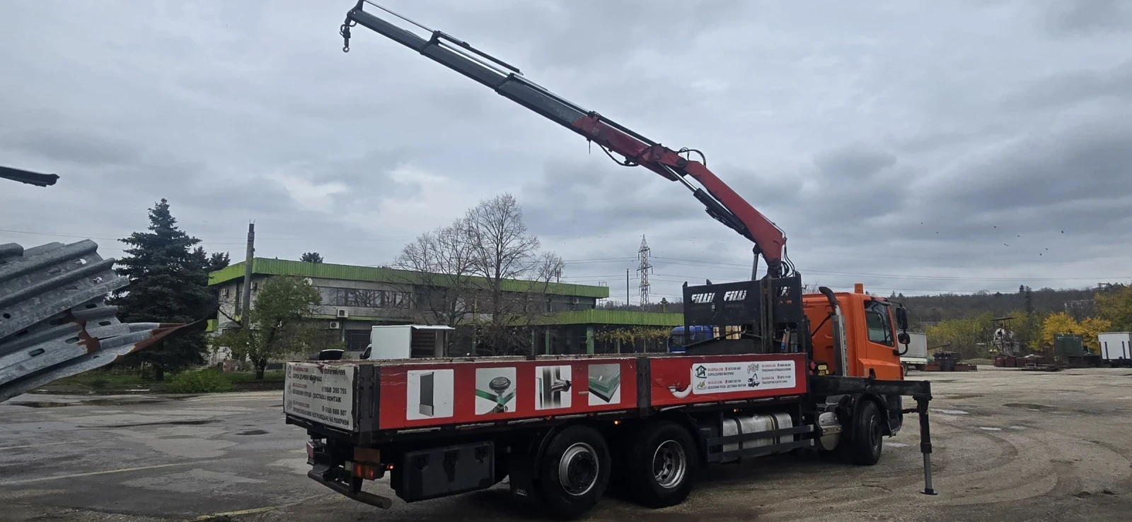 Daf CF кран 11м каросерия 7м - изображение 9