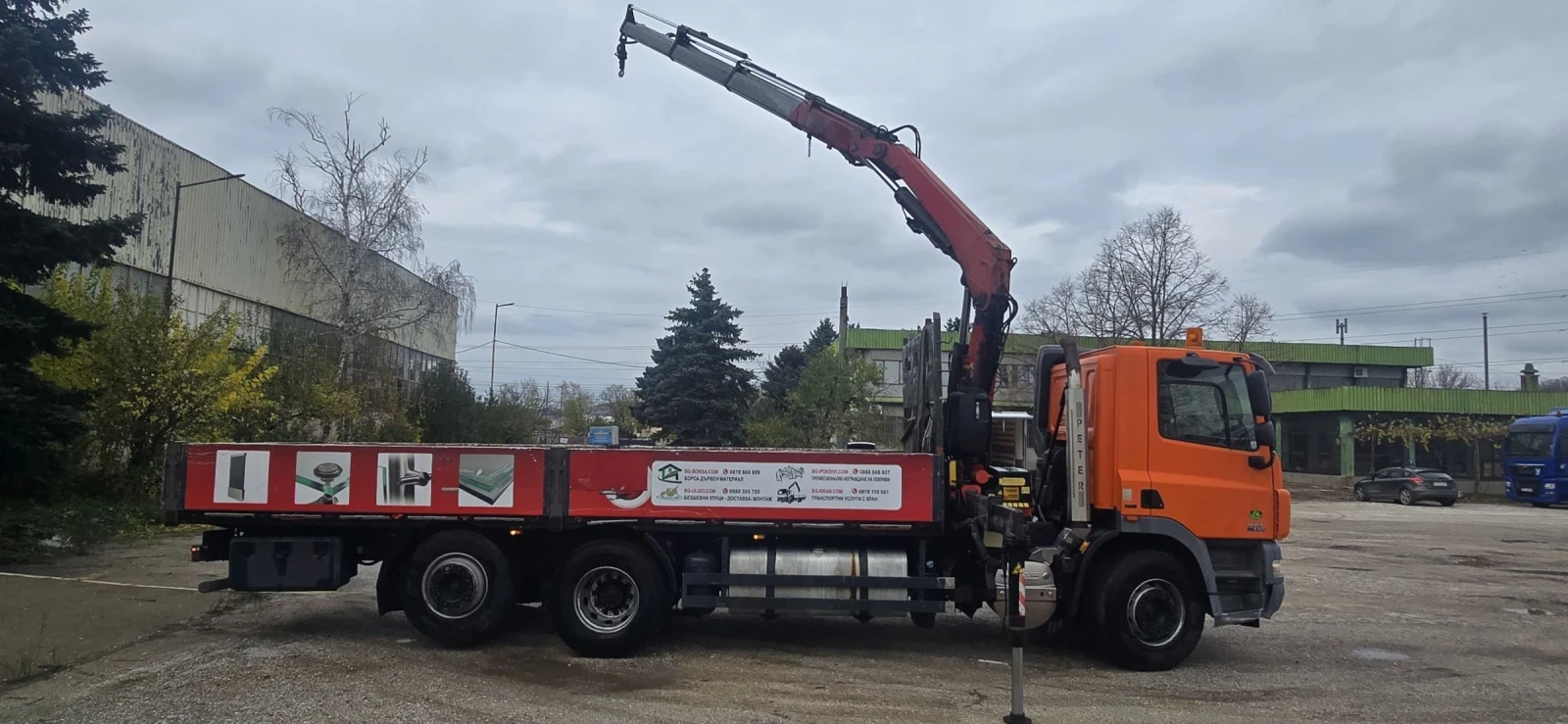 Daf CF кран 11м каросерия 7м - изображение 8