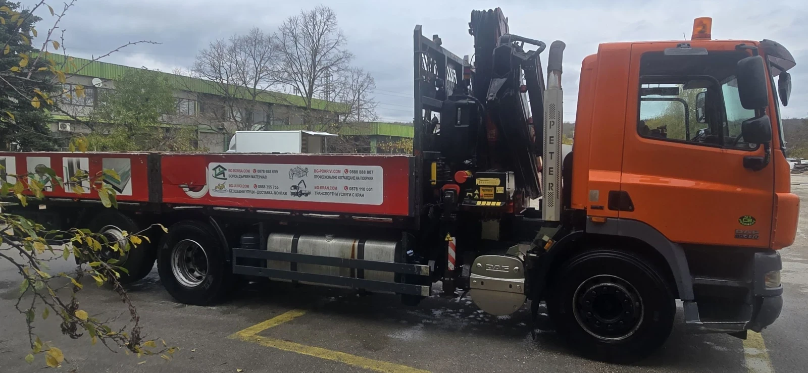 Daf CF кран 11м каросерия 7м - изображение 4