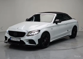 Mercedes-Benz C 43 AMG 4MATIC Cabrio* BURMESTER* ХЕДЪП* ПОДГРЕВ* CARBON* , снимка 1