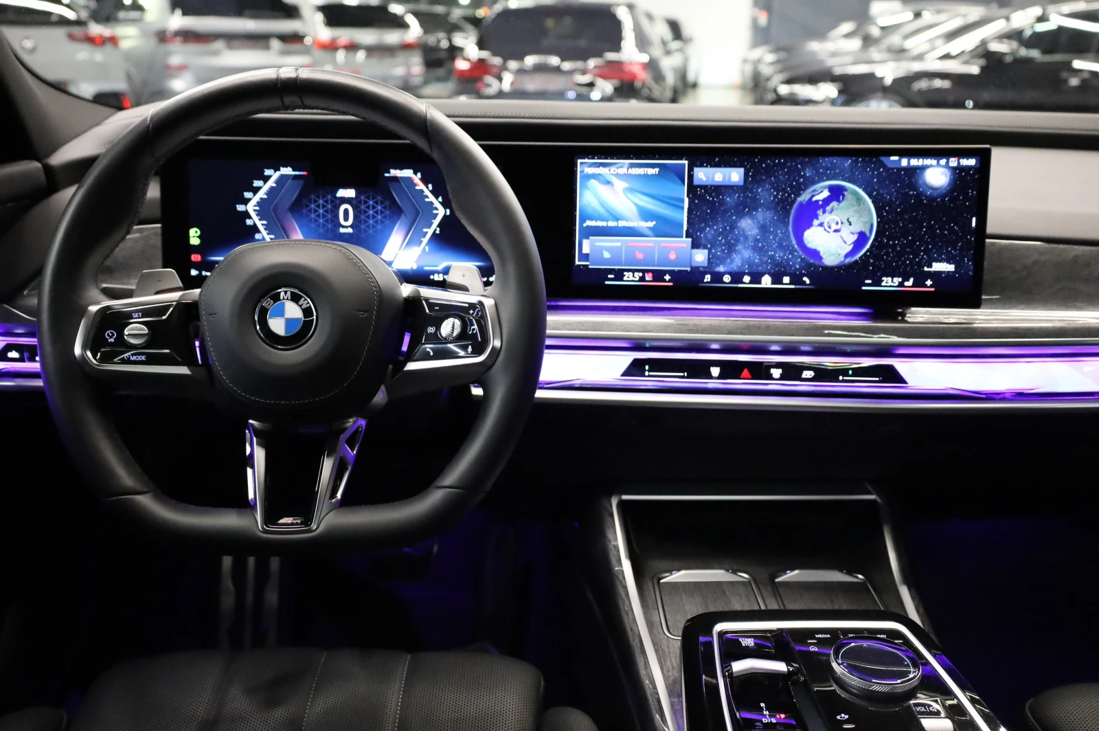 BMW 740 M SPORT PRO* XDRIVE* CRYSTAL LIGHTS* PANO* B, снимка 10 - Автомобили и джипове - 54477204