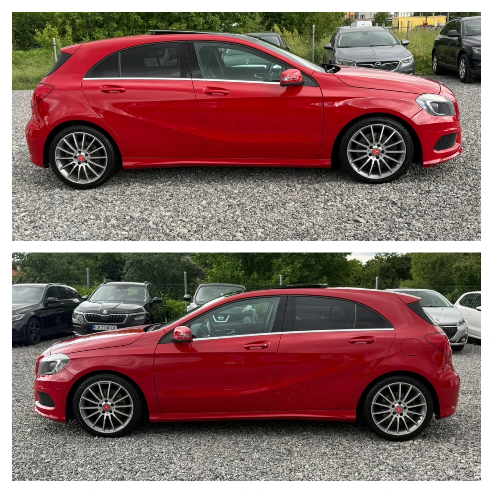 Mercedes-Benz A 220 CDI (170кс) AMG-Line/Панорама/Подгрев/Печка/EU6, снимка 4 - Автомобили и джипове - 54781705